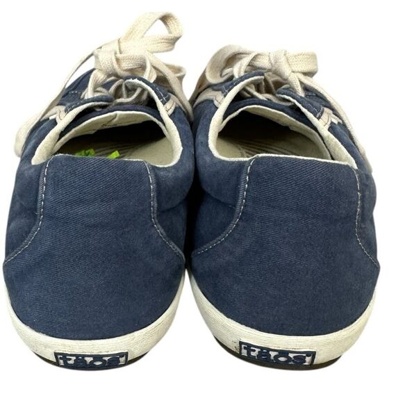 TAOS WOMEN'S SHOOTING STAR INDIGO BEIGE DISTRESSED size 9.5 wide - Picture 6 of 6